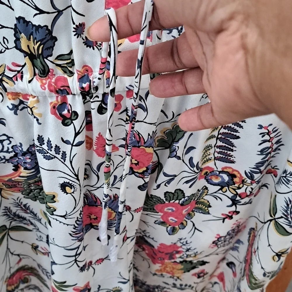 Tory Burch NWTs Gabriella Floral Romper 100% Silk